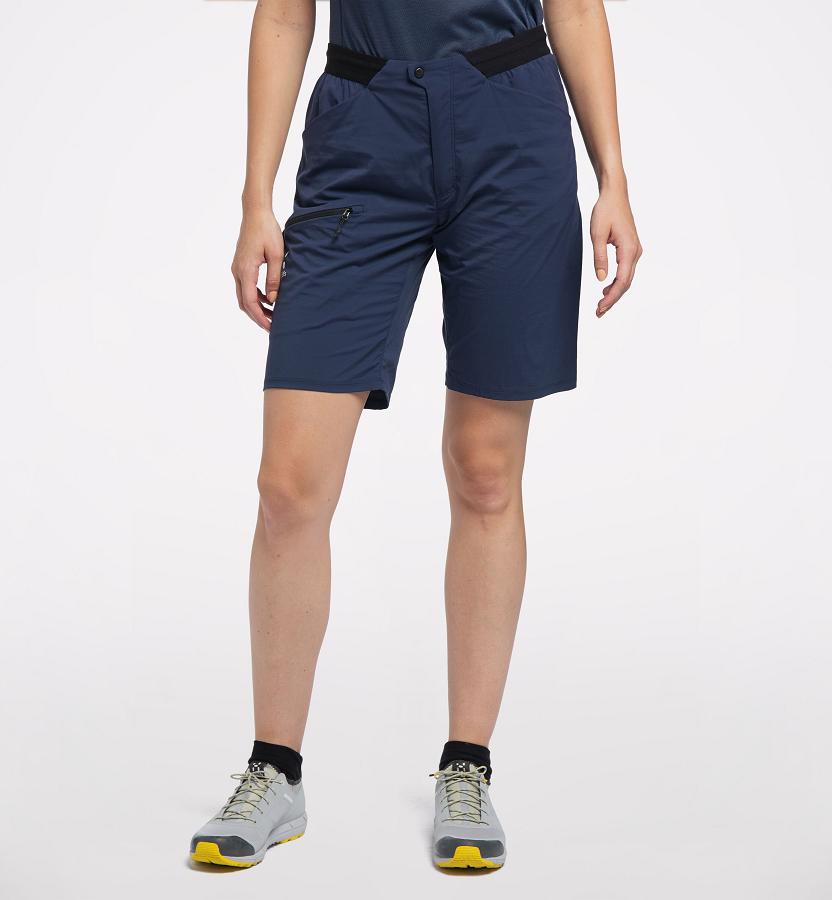 Haglöfs Womens L.I.M Fuse Shorts Dark Blue New Zealand 83271IMHA